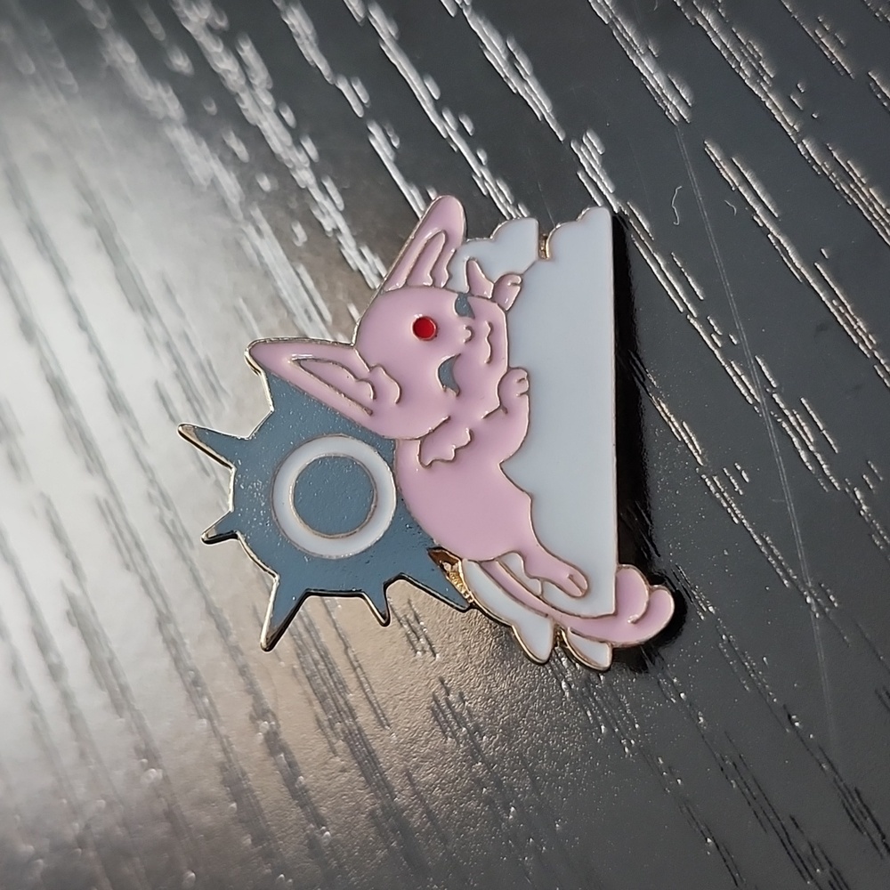 Pokemon Espeon Inspired Enamel Pin